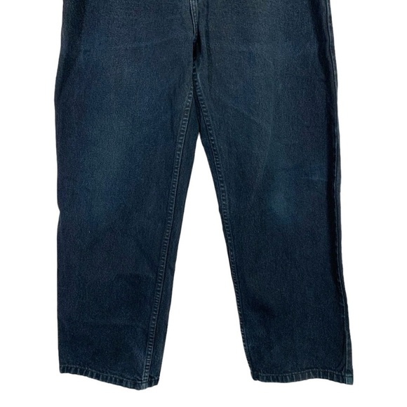 Vintage Anchor Blue Y2k Big Baggy Wide Leg Jeans Size 33 - Picture 4 of 9